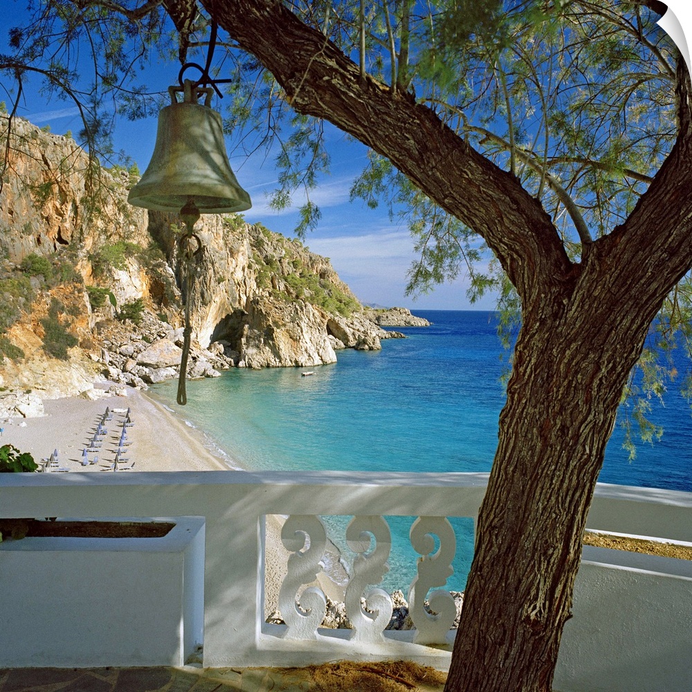 Greece, Aegean islands, Mediterranean sea, Aegean sea, Dodecanese, Carpathos island, Kira (Kyra) Panaghia beach