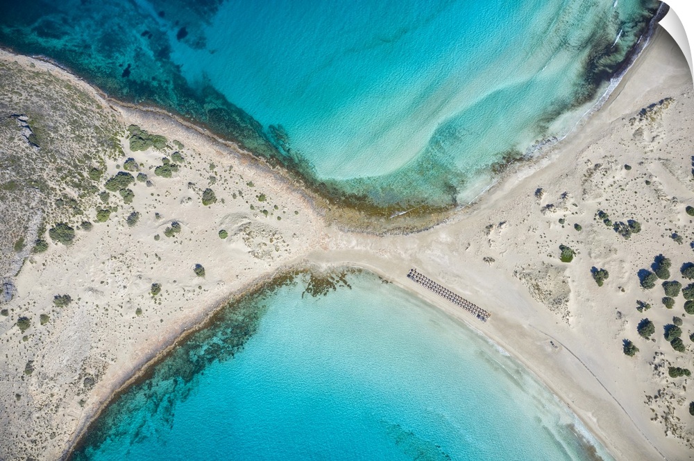 Greece, Peloponnese, Elafonisos, Mediterranean sea, Simos beach