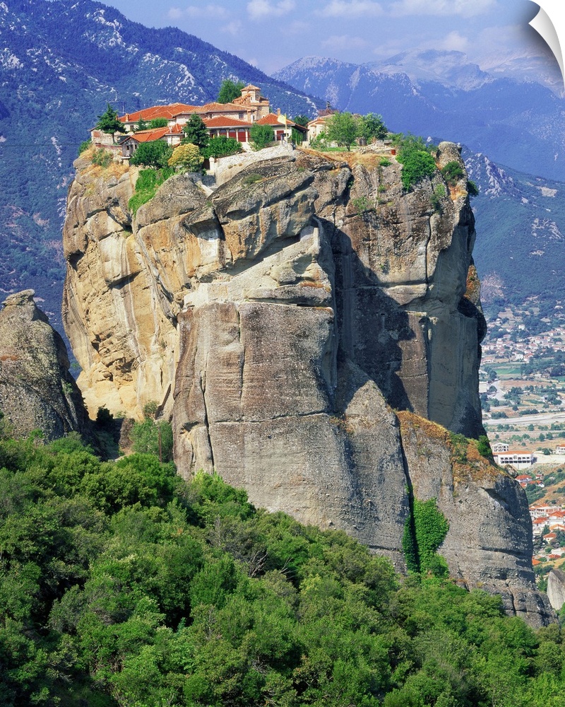 Greece, Ell..s, Thessalia, Meteora, Kalambaka, Agia Trias Monastery