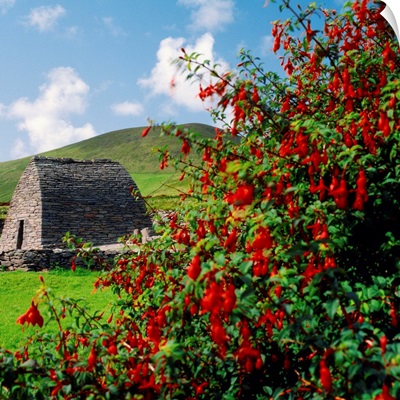Ireland, County Kerry, an early Christian church