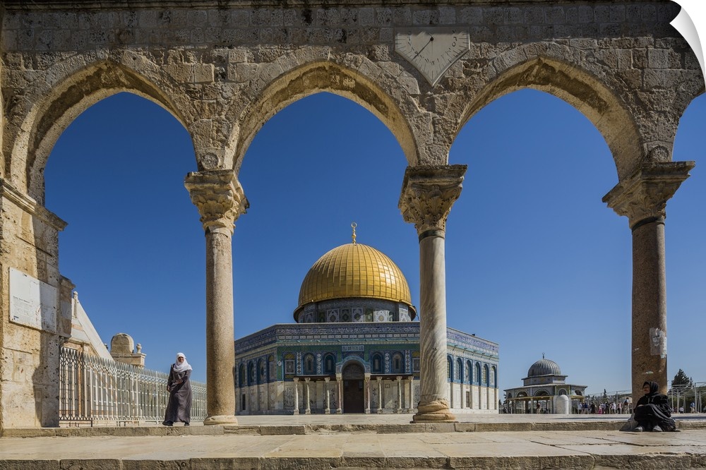 Israel, Jerusalem, Dome of the Rock.