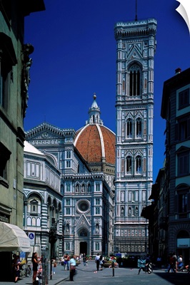 Italy, Florence, Duomo and Giotto's Bell Tower
