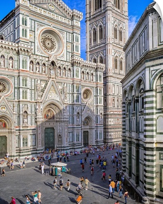 Italy, Florence, Piazza Duomo, Duomo Santa Maria del Fiore, Duomo