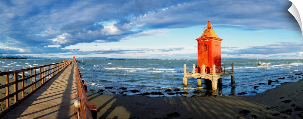 Italy, Friuli-Venezia Giulia, Lignano, lighthouse