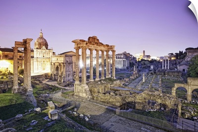 Italy, Latium, Mediterranean area, Rome, Roman Forum