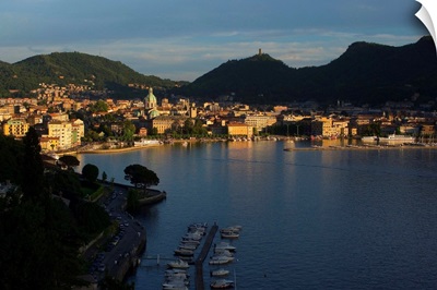 Italy, Lombardy, Como Lake, Como, Lake and Como city