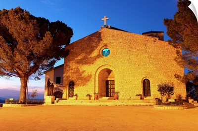 Italy, Molise, Campobasso district, Campobasso, Santa Maria del Monte Church