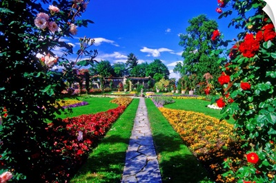 Italy, Piedmont, Regione dei laghi piemontesi, Villa Pallavicino, botanical gardens