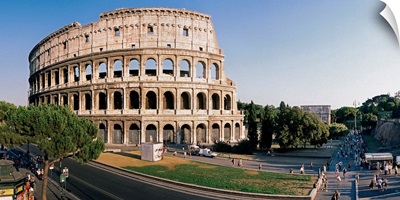 Italy, Roma district, Rome, Roman Forum, Coliseum