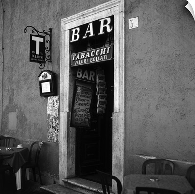 Italy, Rome, Bar and Tobacconist