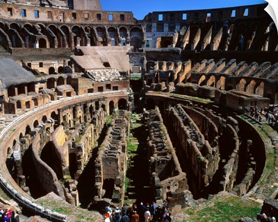 Italy, Rome, Coliseum, interior