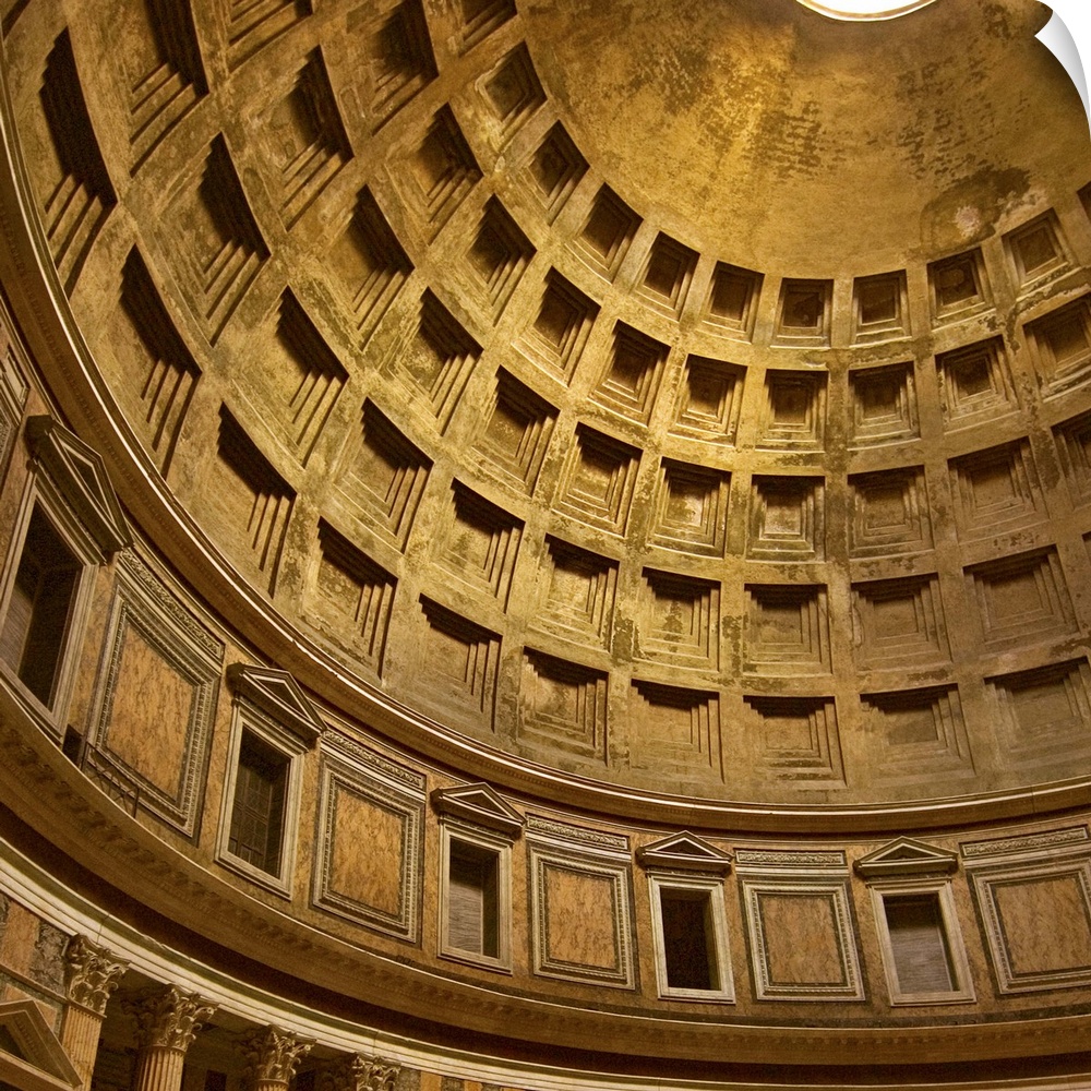 Italy, Rome, Pantheon, Cupola