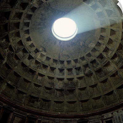 Italy, Rome, Pantheon, cupola, inside