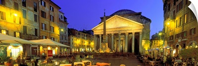 Italy, Rome, Pantheon, Piazza della Rotonda