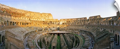 Italy, Rome, Roman Forum, Colosseum