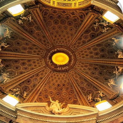 Italy, Rome, Sant'Andrea al Quirinale, cupola, (Bernini)