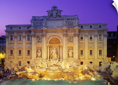 Italy, Rome, Trevi Fountain, Fontana di Trevi