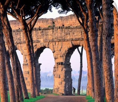 Italy, Rome, Via Appia Nuova, Claudio Aqueduct