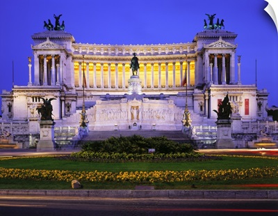 Italy, Rome, Vittoriale, Monument of Vittorio Emanuele II