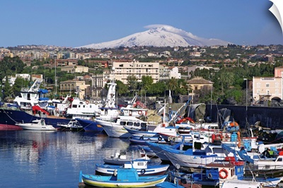 Italy, Sicily, Catania, Ognina harbour