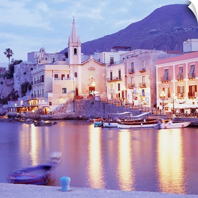 Italy, Sicily, Lipari island, old port