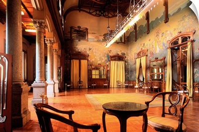 Italy, Sicily, Palermo, Grand Hotel Villa Igiea, Parties Hall, Salone delle Fezte