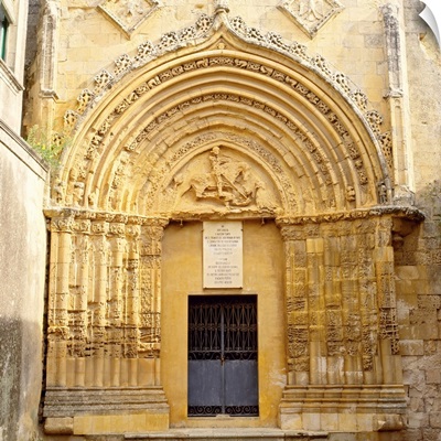 Italy, Sicily, Ragusa, Val di Noto, Ragusa Ibla, portal of San Giorgio
