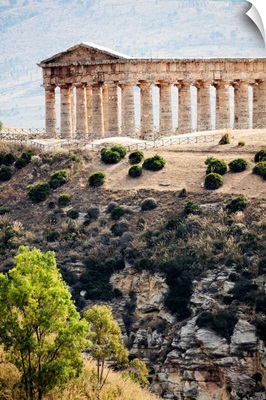 Italy, Sicily, Trapani District, Segesta, Temple Of Segesta, Temple