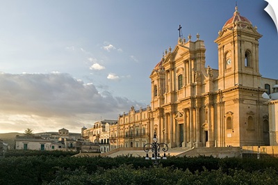 Italy, Sicily, Val di Noto, Siracusa district, San Nicolo cathedral