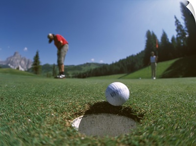 Italy, South Tyrol, Covara, golf-club
