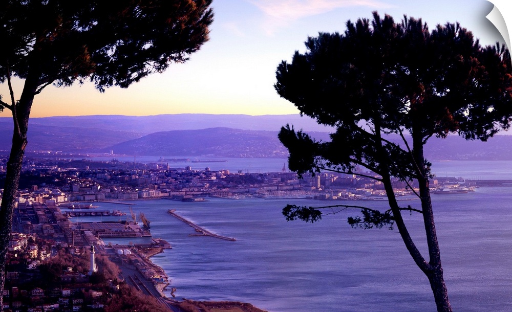 Italy, Trieste, The gulf of Trieste