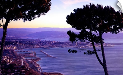 Italy, Trieste, The gulf of Trieste
