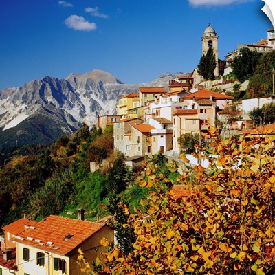 Italy, Tuscany, Fontia, village near Carrara