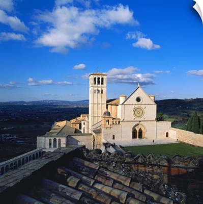 Italy, Umbria, Assisi, Basilica of San Francesco, Mediterranean area, Perugia district