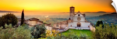 Italy, Umbria, Mediterranean area, Perugia district, Assisi, Basilica of San Francesco