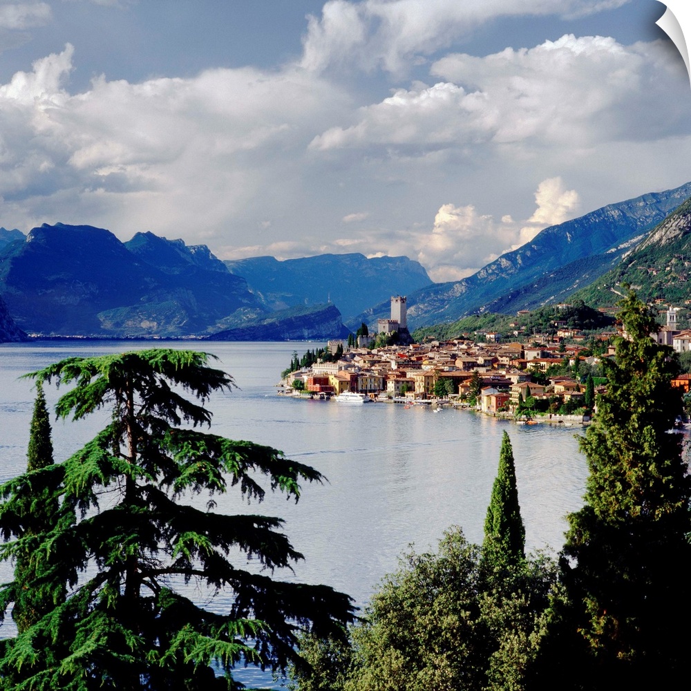 Italy, Veneto, Garda Lake, Malcesine, Mediterranean area, Verona district, Travel Destination, .