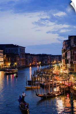 Italy, Veneto, Venetian Lagoon, Adriatic Coast, Venice, Grand Canal