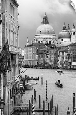 Italy, Venice, Grand Canal, Santa Maria della Salute