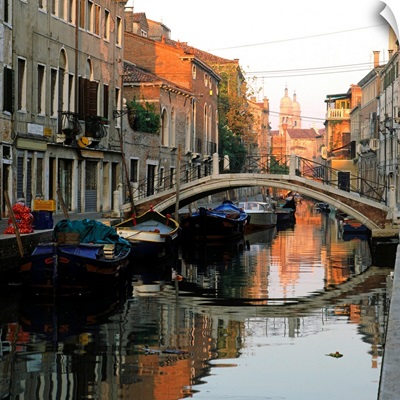 Italy, Venice, Ponte dei Pugni