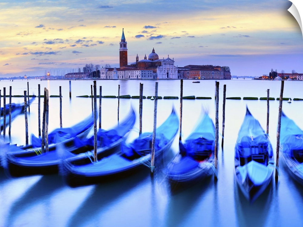 Italy, Veneto, Venetian Lagoon, Adriatic Coast, Venezia district, Venice, San Giorgio Maggiore, View from San Marco.