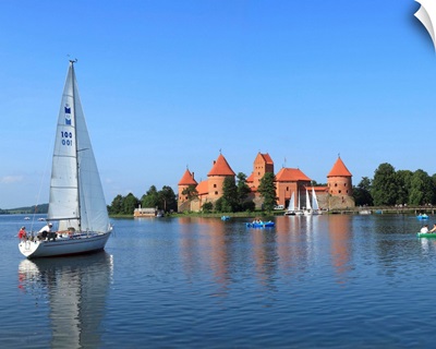 Lithuania, Lietuva, Baltic States, Trakai, Castle of Trakai