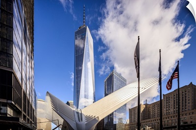 Manhattan, One World Trade Center, Sculptural Train Station