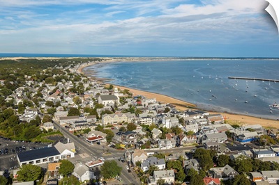 Massachusetts, Cape Cod, Provincetown, View from Pilgrim Monument