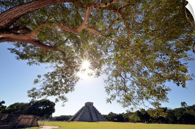 Mexico, Yucatan, Chichen Itza, Mayan Archaeological Site