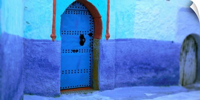 Morocco, Chefchaouen, doors