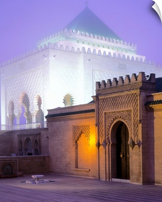 Morocco, Rabat, Mausoleum of Mohammed V