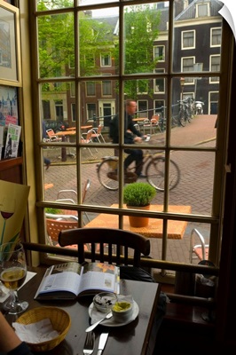Netherlands, North Holland, Amsterdam, view from a restaurant