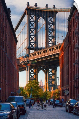 New York City, Brooklyn, Dumbo, Manhattan Bridge