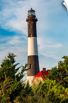 New York City, Long Island, Fire Island Lighthouse.
