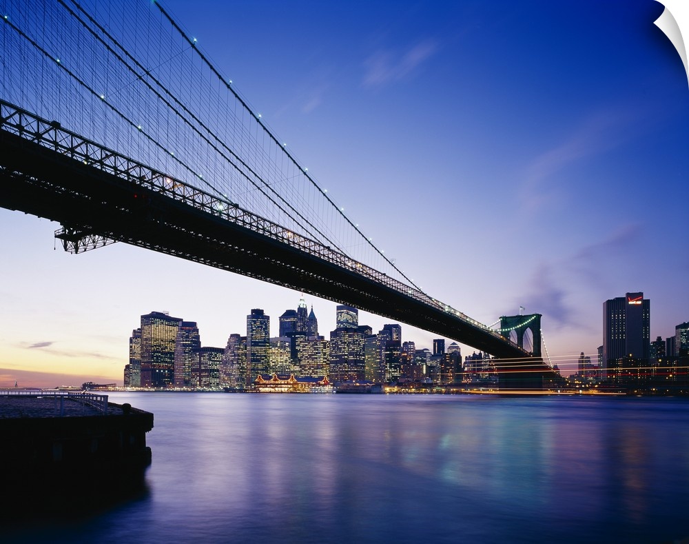 New York City, Manhattan, Brooklyn bridge